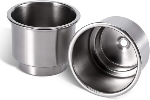 Cup Holder Insert, Stainless Steel Cup Drink Holder for Marine RV Camper, Nastro (Pezzi) in Saudi Arabia