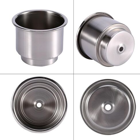 Cup Holder Insert, Stainless Steel Cup Drink Holder for Marine RV Camper, Nastro (Pezzi) in Saudi Arabia