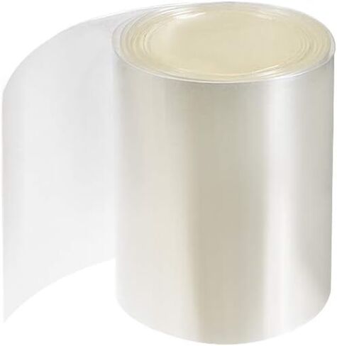uxcell PVC Heat Shrink Tube 70mm Flat Width Wrap for Three 18650 2 Meter White in Saudi Arabia