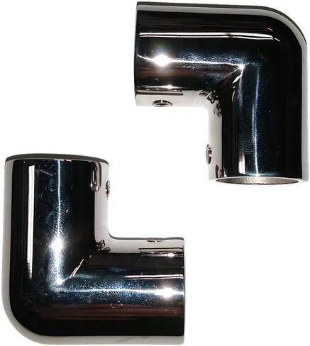 316 Stainless Steel 7/8 Inch Boat Railing 90 Degree Elbow 2 Pack in Kuwait