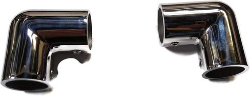 316 Stainless Steel 7/8 Inch Boat Railing 90 Degree Elbow 2 Pack in Kuwait