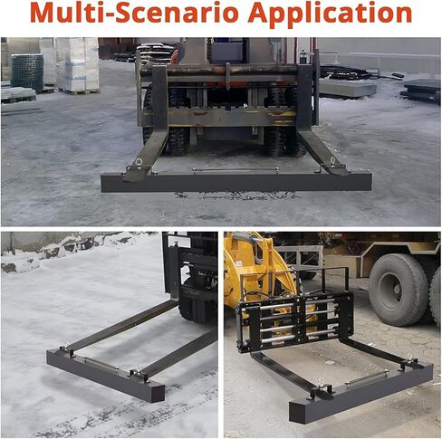 60 Inches Heavy-Duty Magnet Sweeper, PioneerWorks Nail Magnet Sweeping Tool with 140 LBS Lifting Capacity, Magnet Double Magnetic Force Sweeper Unit, Hanging Magnet for Forklift in Kuwait