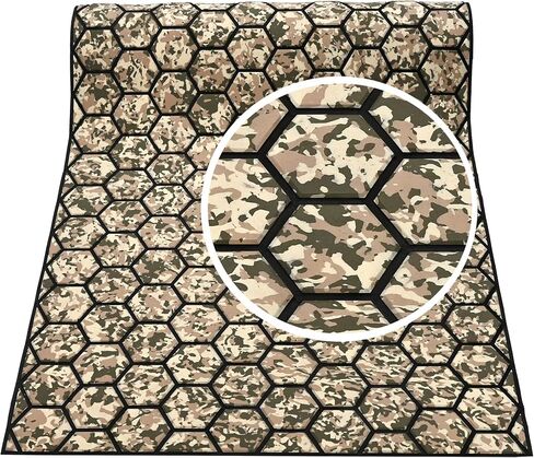 94.5"× 35.4" EVA Foam Boat Decking Sheet Faux Teak Decking Self-Adhesive Marine Yacht RV Swimming Pool Boat Flooring Sheet Thick Non-Skid Hexagonal Shape in Saudi Arabia