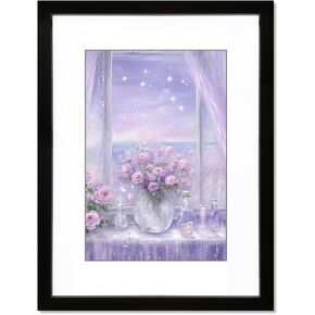 19x19 Frame Black, Display Picture 15x15 with mat or 19x19 Without mat, Photo Poster Picture Frame Wall Mounting Home Decor, 1-PCS