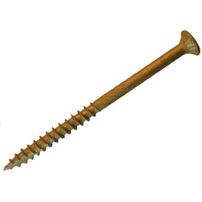 Big Timber BTX146#14 x 6 in. Bronze Star Drive Flat Head Wood Screw, 500-Pack