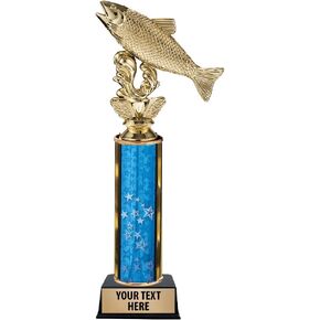 10" Salmon Fish Trophies - Customized Salmon Trophy Awards Prime