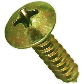 #8 x 5/8" Pan Head Wood Screws, Phillips Drive, Quantity 100