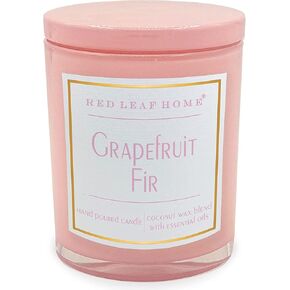 Red Leaf Home | Humidor Candle | Glass Lid, Medium | Aromatherapy | Signature Collection | 11oz Jar