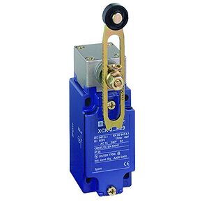 Telemecanique - XCKJ10541H7 XCKJ OsiSense XC Standard Limit Switch, SPDT Contacts, Non-Plug in, Rotary Head, Adjustable Delrin Roller, 1/2" NPT Tapped Entry