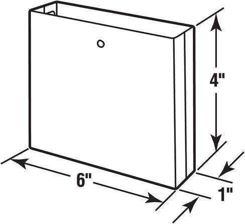 حذاء Sentry Supply 650-3004-6، يناسب مقاس 6 بوصات. أعمدة عريضة، من الفولاذ المقاوم للصدأ، ذات نهاية مربعة (عبوة واحدة) in Kuwait