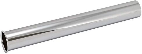 EZ-FLO 1-1/2 × 4 بوصة قطعة خلفية بالوعة ذات حواف فولاذية مقاس 22 قياسًا، تركيبات سباكة نحاسية، لمسة نهائية من الكروم، 35081 in Kuwait