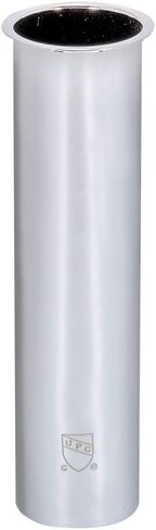 EZ-FLO 1-1/2 × 4 بوصة قطعة خلفية بالوعة ذات حواف فولاذية مقاس 22 قياسًا، تركيبات سباكة نحاسية، لمسة نهائية من الكروم، 35081 in Kuwait