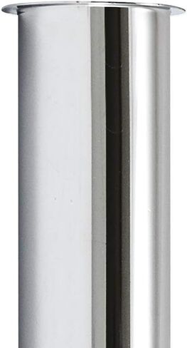 EZ-FLO 1-1/2 × 4 بوصة قطعة خلفية بالوعة ذات حواف فولاذية مقاس 22 قياسًا، تركيبات سباكة نحاسية، لمسة نهائية من الكروم، 35081 in Kuwait