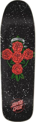 SANTA CRUZ Dressen Rose Cross Shaped 9.31in x 32.36in Skateboard Decks in Saudi Arabia