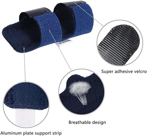 MAXLOOP 4PCS Finger Splint for Kids, Finger Straightener Finger Support Adjustable Finger Protectors Sleeves for Kids and teen-agers Broken Fingers Straightening Arthritis Knuckle Immobilization in Saudi Arabia