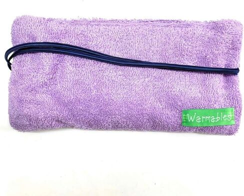 Cherry Seed Eye Pillow - Heated Hot Compress for Dry Irritated Eyes, Relaxation. Moist with No Water Needed, Secure Elastic Strap, for Home, Work, Travel in Saudi Arabia