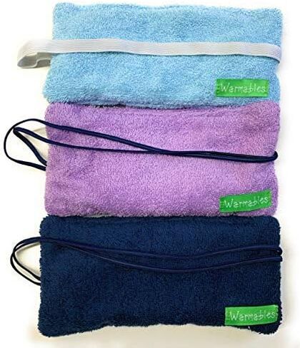 Cherry Seed Eye Pillow - Heated Hot Compress for Dry Irritated Eyes, Relaxation. Moist with No Water Needed, Secure Elastic Strap, for Home, Work, Travel in Saudi Arabia