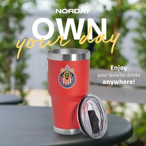 NORDAY | Tumbler Cup with Lid - 20oz Navy Rayados | Vacuum Insulated Tumbler - Travel Tumbler - Stainless Steel Tumblers - Double Wall Coffee Tumbler - Keeps Temperature up to 24hr - Anti Spill Lids in Saudi Arabia