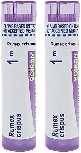 Boiron Rumex Crispus 1M Md 80 حبة للسعال الجاف المتفاقم بسبب استنشاق الهواء البارد in Saudi Arabia