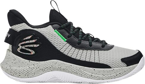 Under Armour Men's Curry 3Z7 Basketball Shoes 3026622 (Black/Olive Tint/Green Screen - 002, US Footwear Size System, Adult, Men, Numeric, Medium, 9) in Saudi Arabia