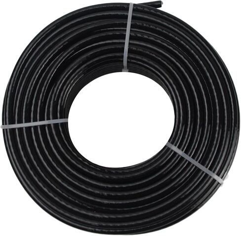 32.8Ft/98.4Ft Fitness Pulley Cable,Replacement Cable Machine Accessories for DIY Home Gym, Gym Cable Replacement,PVC Coated,Thick 3/16"(5mm) in Kuwait