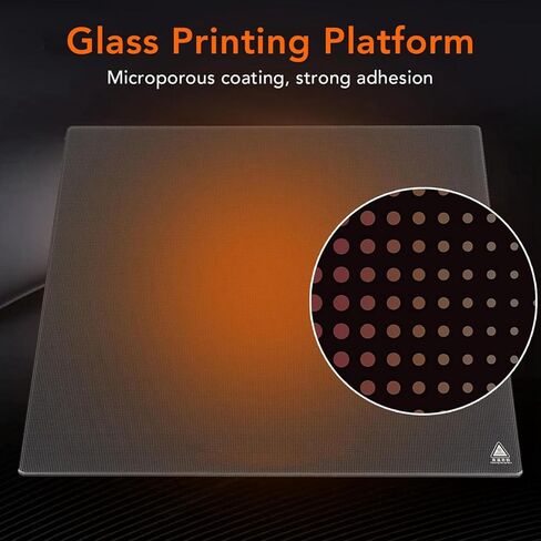 Printer Build Surface Sheet 350x350x4mm Strong Adhesion Tempered Glass 3D Printer Accessories Printing Plate for Upgrade Glass Plate for Voron Model in Saudi Arabia