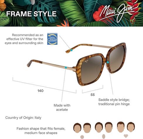 Maui Jim Women's Poolside Polarized Fashion Sunglasses in Kuwait