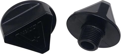 قابس تصريف SEAVIEW Vault Pro Transom | سدادة التصريف + لوحة الملابس + الحشية | الفائز بجائزة Top Boat Plug & Ibex Innovation | لا توجد حاجة لأي أدوات لفك قابس تصريف القارب | بلاستيك أسود in Kuwait