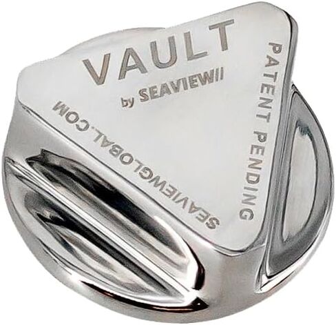 قابس تصريف SEAVIEW Vault Pro Transom | سدادة التصريف + لوحة الملابس + الحشية | الفائز بجائزة Top Boat Plug & Ibex Innovation | لا توجد حاجة لأي أدوات لفك قابس تصريف القارب | بلاستيك أسود in Kuwait