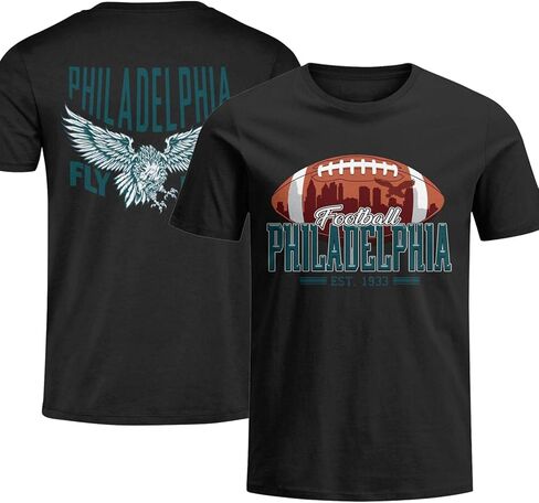 ملابس تي شيرت بأكمام قصيرة لكرة القدم، هدايا المدينة للرجال والنساء، ملابس المشجعين Gameday، تي شيرت Team City Pride Tailgating. in Kuwait