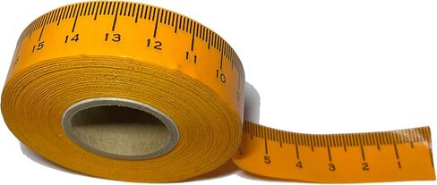 20yds Adhesive Table Sticky Measuring Tape Ruler (Inch, left to right) in Saudi Arabia