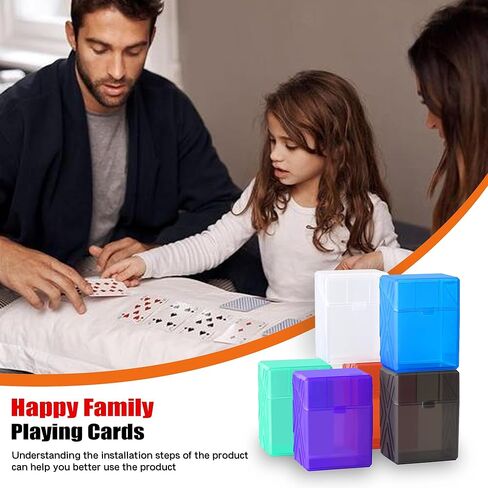 صندوق بطاقات MTG مكون من 6 قطع من RISOU متوافق مع بطاقة Magic The Gathering وبطاقة TCG وبطاقة OCG ولعبة بطاقات ذات حجم قياسي. صندوق يحتوي على أكثر من 150 بطاقة (بدون بطاقات)، ملون in Kuwait