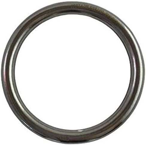 US Stainless Stainless Steel 316 Round Ring Welded 1/2" x 4" (12mm x 100mm ID) Marine Grade in Saudi Arabia