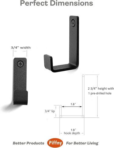 خطافات دائرية مثبتة على المسمار مصنوعة من الفولاذ المقاوم للصدأ للمناشف والأردية والقبعات والسترات في الحمام وغرفة النوم والمطبخ والمدخل والفناء الخلفي - أسود مخرش، 6 عبوات in Kuwait