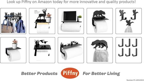 خطافات دائرية مثبتة على المسمار مصنوعة من الفولاذ المقاوم للصدأ للمناشف والأردية والقبعات والسترات في الحمام وغرفة النوم والمطبخ والمدخل والفناء الخلفي - أسود مخرش، 6 عبوات in Kuwait