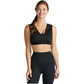 Tommie Copper Shoulder Support Bra with Zipper