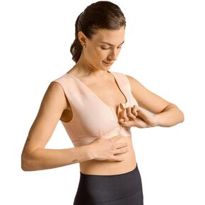 Tommie Copper Shoulder Support Bra with Zipper