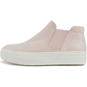 Soda Women's Woods Chelsea Canvas Platform Cushion Foam Sneakers