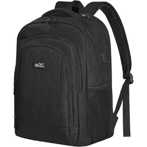 LERASO Laptop Backpack, Black