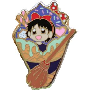 Anime Kiki Ice Cream Studio Ghibli Enamel Pin