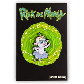 Enamel Pin | Rick and Morty Lapel, Jacket, Backpack Pins, Mr. Poopybutthole