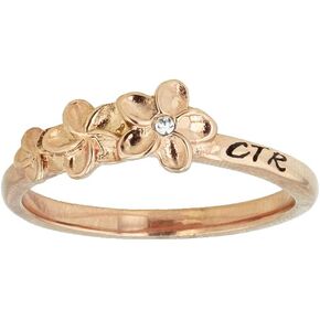 LDS Plumeria CTR Ring