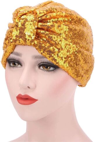 Radish Stars Women Cross Twist Pleated Hair Wrap Turban Hat Indian Hat Muslim Hat National Hijib Cap Headwear in Saudi Arabia