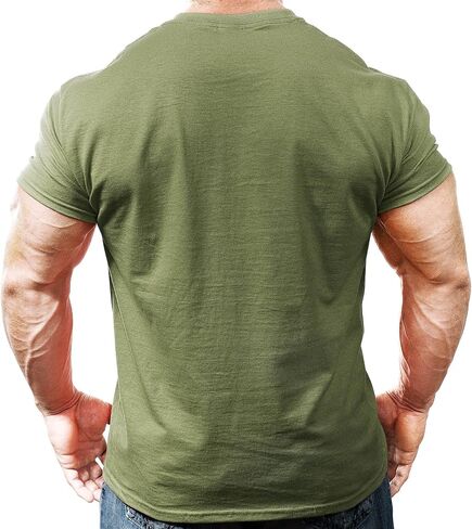 Monsta Clothing Co. Men's Bodybuilding Workout (Monsta-000) Gym T-Shirt in Saudi Arabia