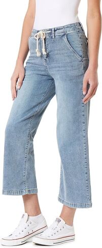 Angels Forever Young Women's Forever Trouser Straight Ankle High-Rise Jeans (Standard and Plus) in Saudi Arabia