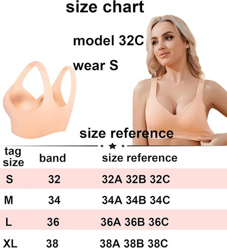 حمالة صدر على شكل كأس من PRETTYWELL للنساء بدون سلك مبطن بدون سلك ورقبة على شكل حرف V حمالات صدر لاسلكية فائقة الراحة للاستخدام اليومي حمالة صدر رافعة in Kuwait