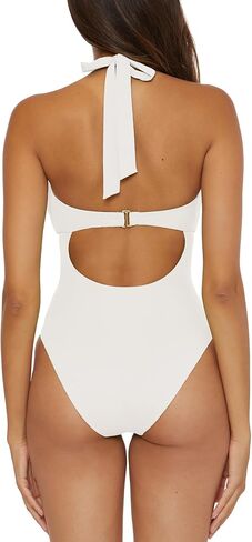 Soluna Swim Women's Standard Shell Wee Multi-Way Maillot One Piece Swimsuit, Bathing Suits in Kuwait