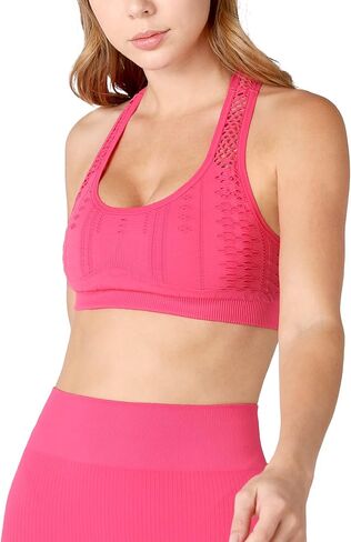 حمالة صدر نسائية من NIKIBIKI بدون خياطة بظهر متسابق، مصنوعة في الولايات المتحدة الأمريكية، مقاس واحد in Kuwait