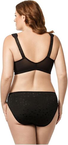 Elila Women's Plus Size Jacquard Front-Close Wireless Bra in Kuwait