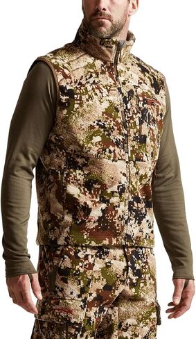 Men's Stratus Windstopper Water Repellent Ultra-Quiet Fleece Hunting Vest in Saudi Arabia